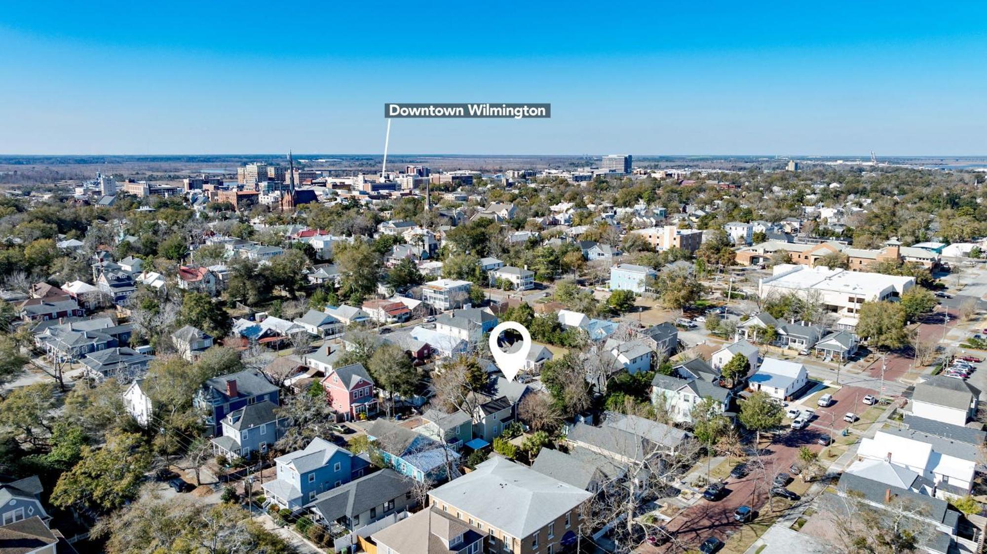 Downtown Wilmington Home ~ Pet Friendly Eksteriør billede